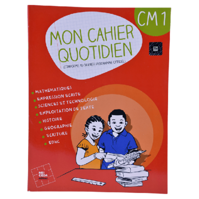 Mon cahier quotidien CM1 - NEI