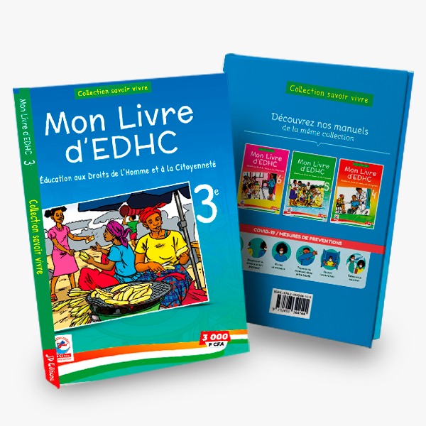 Mon Livre D'EDHC 3EME - JD Editions