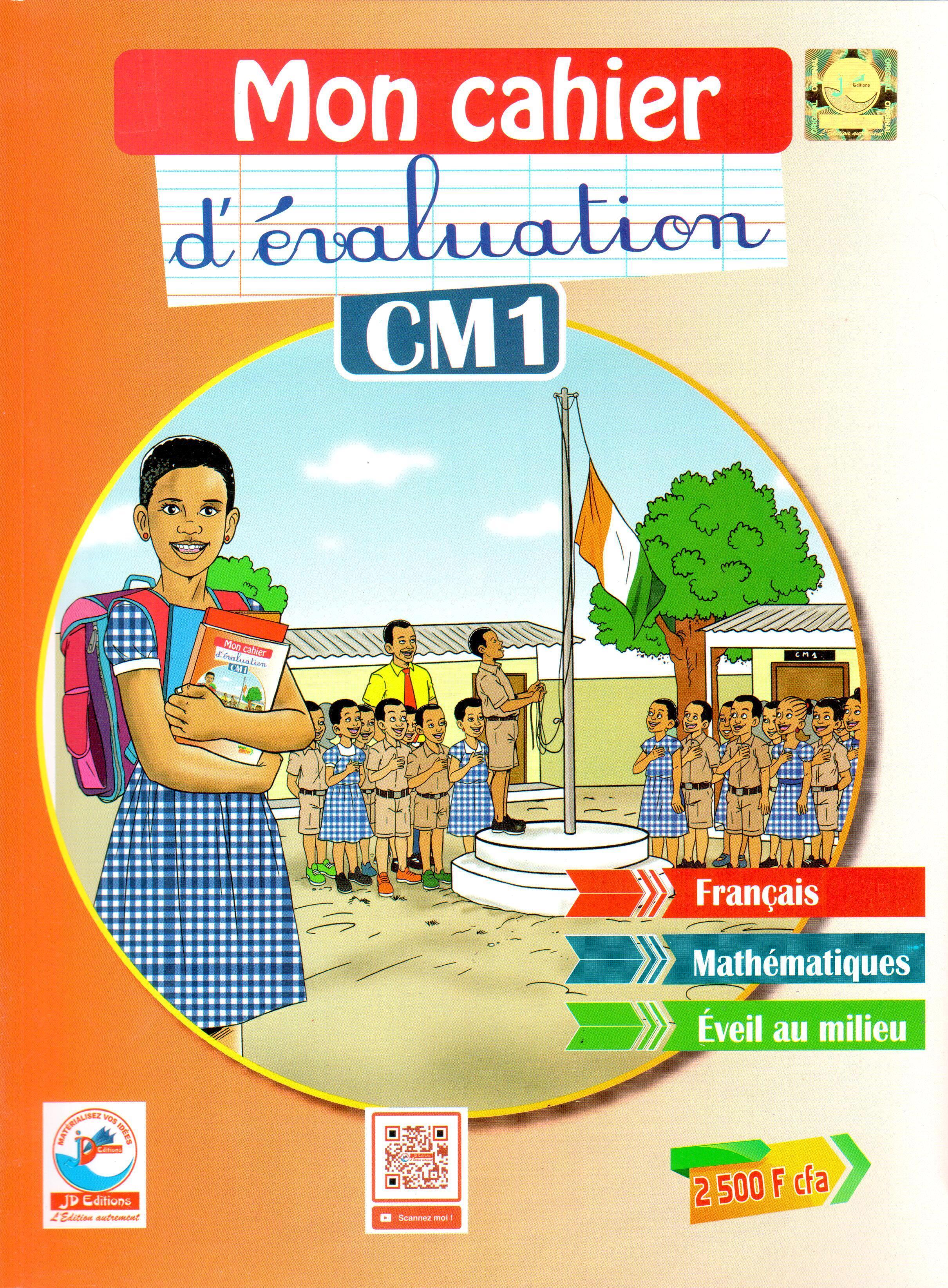 mon cahier d'évaluation CM1 JD editions