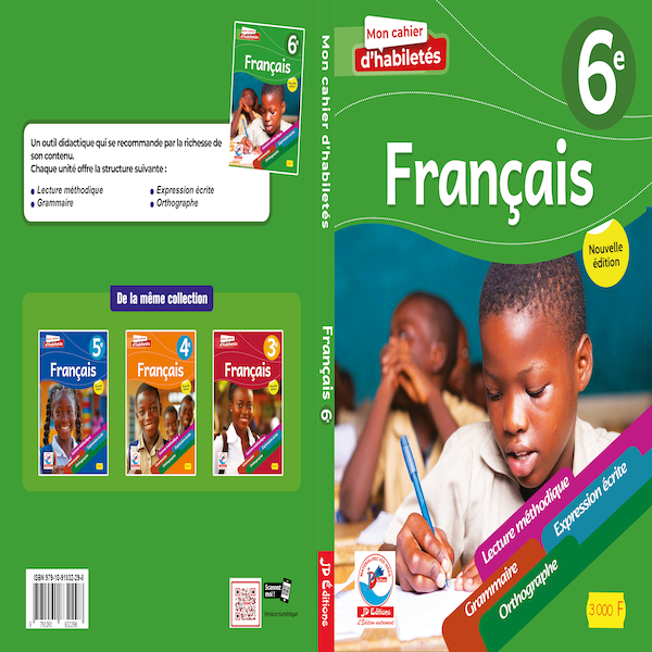 6EME Mon Cahier d'habiletés Français - JD Editions
