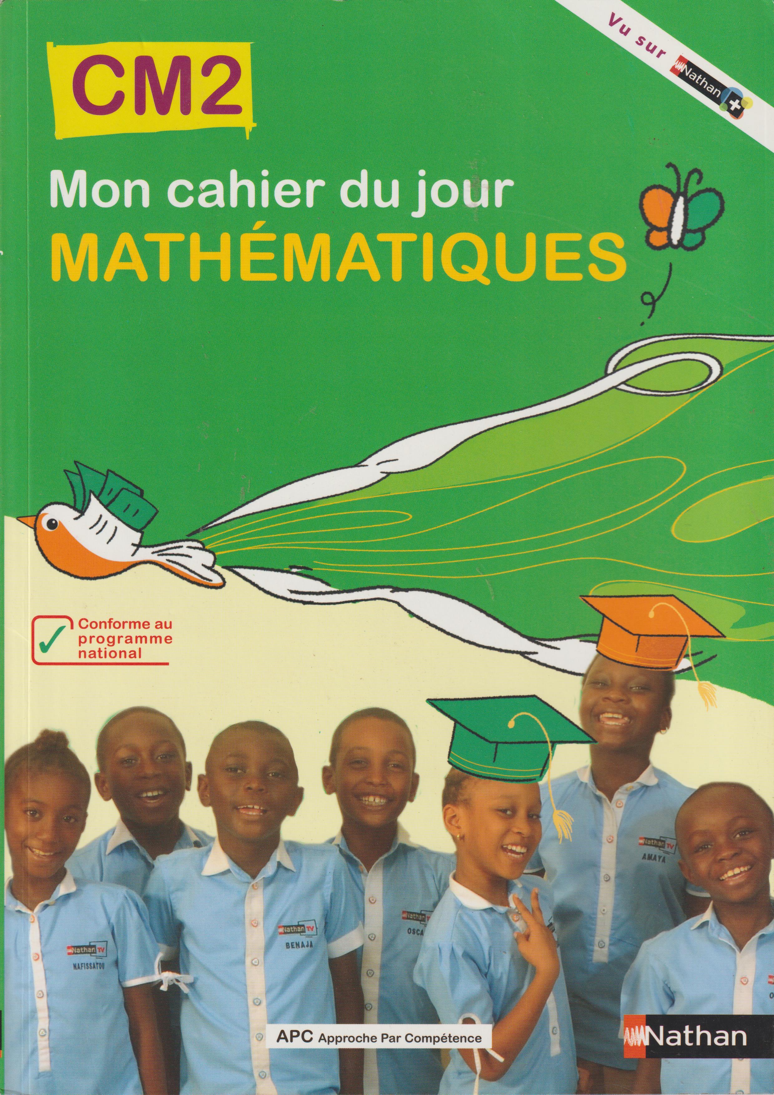 MON CAHIER DU JOUR MATHEMATIQUE CM2, NATHAN