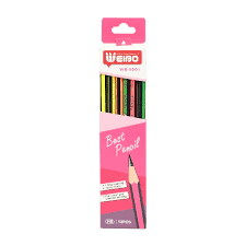LOT DE 12 CRAYONS HB, Weibo