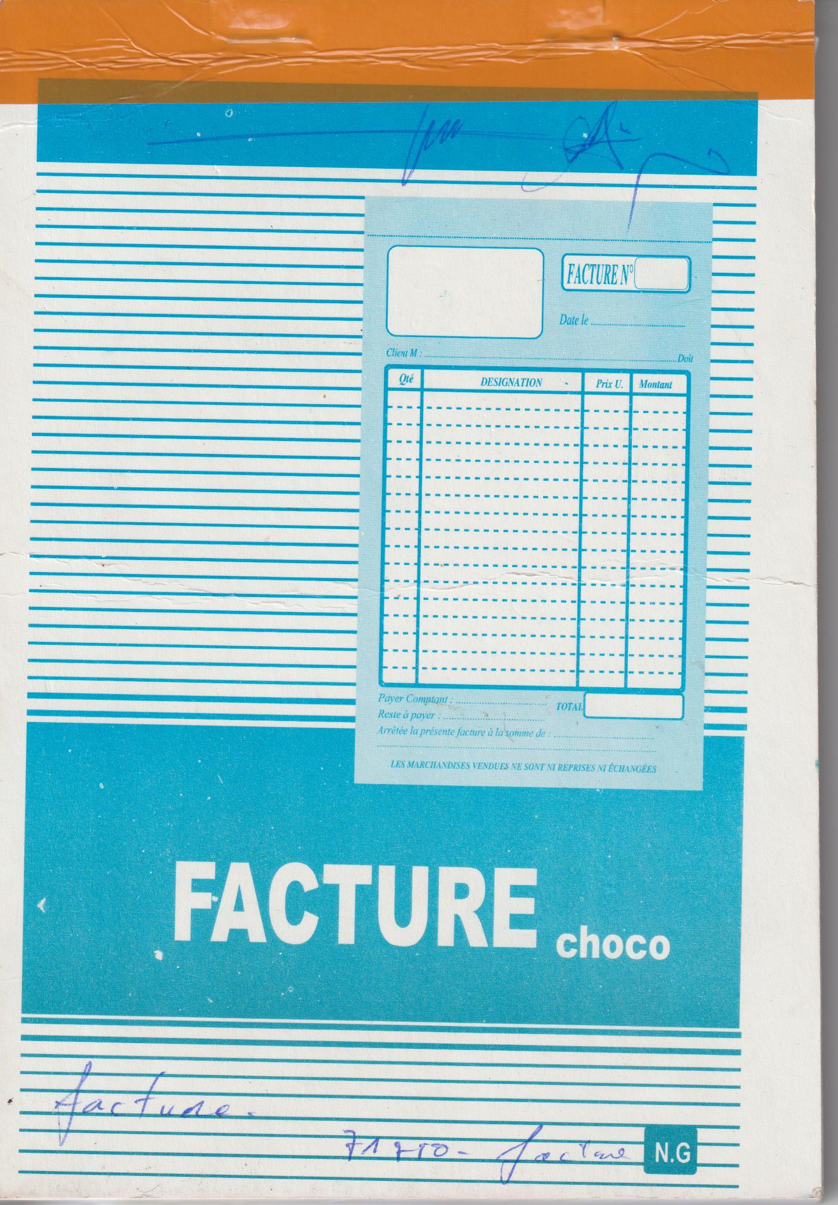 CARNET DE FACTURE